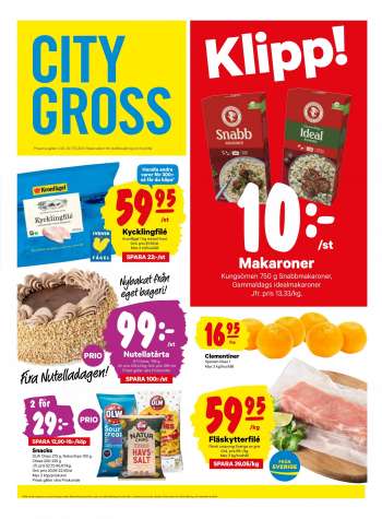City Gross reklamblad - 8/2 2021 - 14/2 2021.