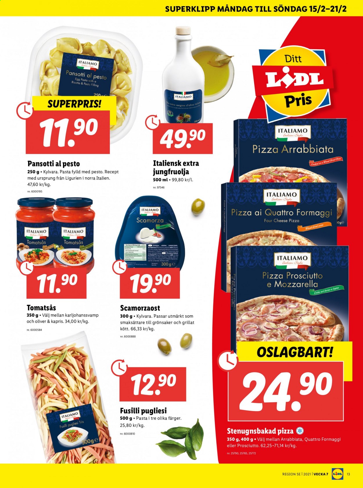 Lidl reklamblad - 15/2 2021 - 21/2 2021. Sida 13