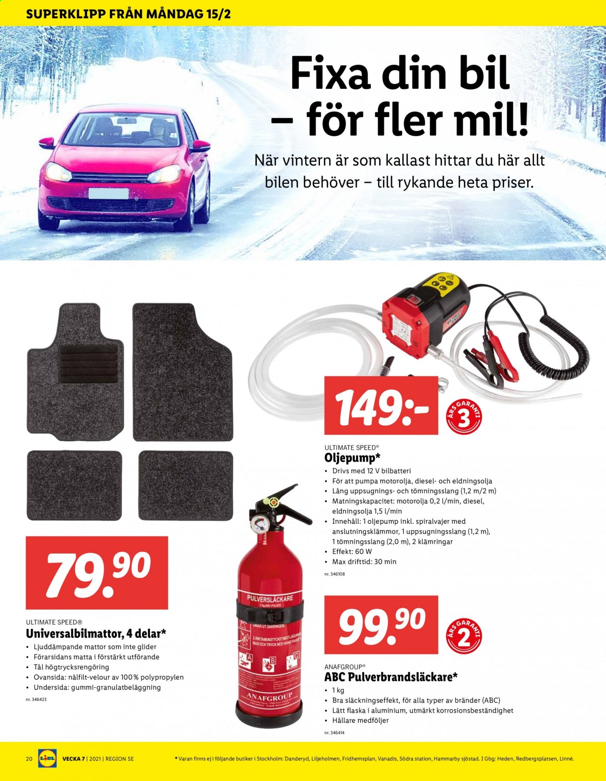 Lidl reklamblad - 15/2 2021 - 21/2 2021. Sida 20