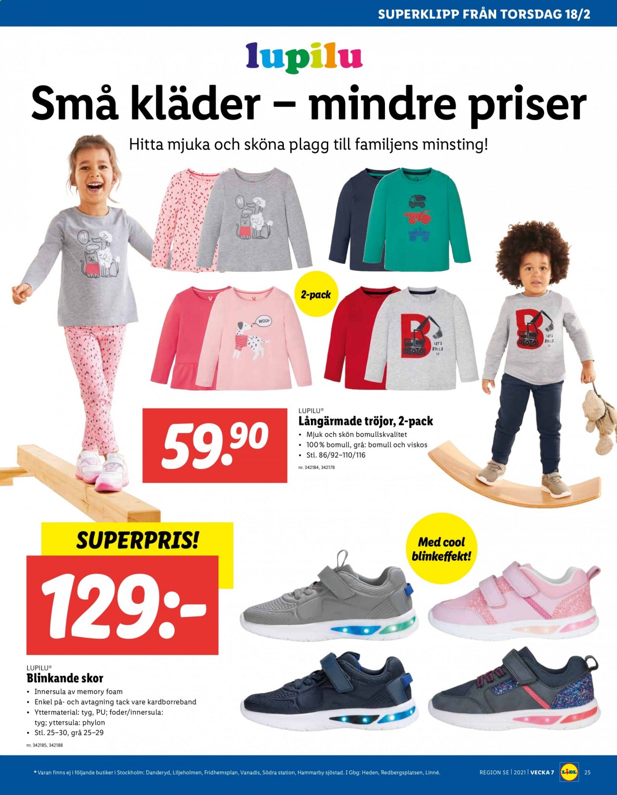 Lidl reklamblad - 15/2 2021 - 21/2 2021. Sida 25