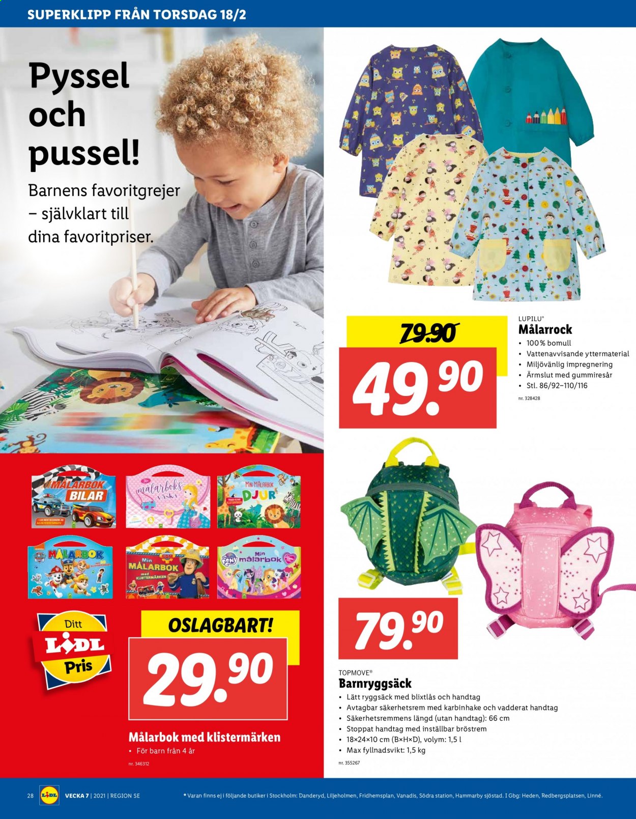 Lidl reklamblad - 15/2 2021 - 21/2 2021. Sida 28