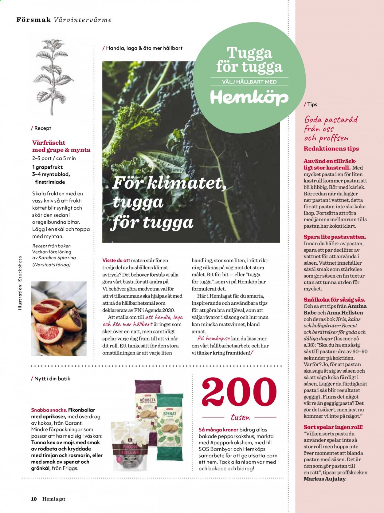 Hemköp reklamblad. Sida 10