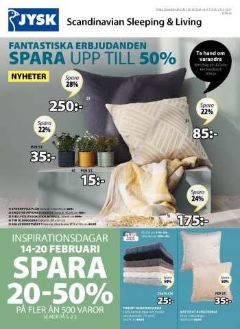 Jysk reklamblad - 14/2 2021 - 27/2 2021.