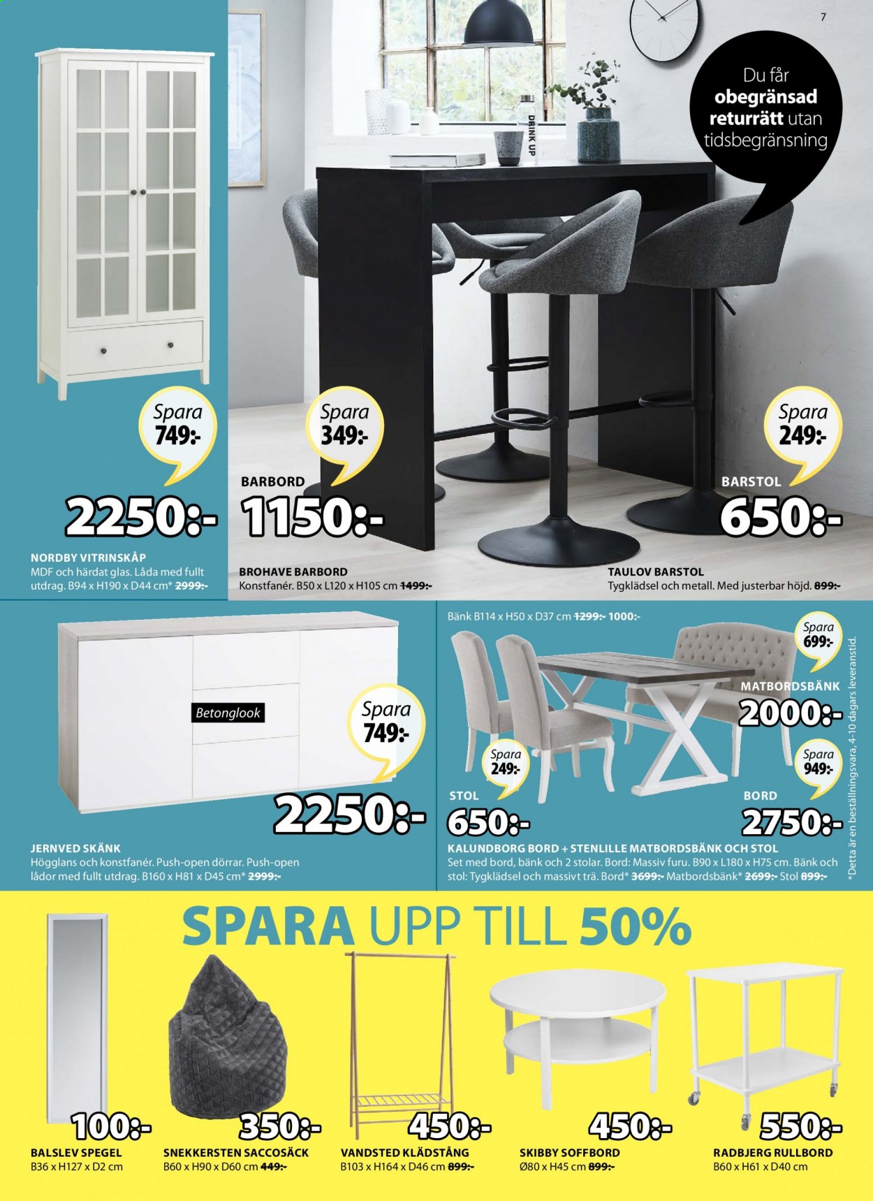 JYSK reklamblad - 14/2 2021 - 27/2 2021. Sida 7