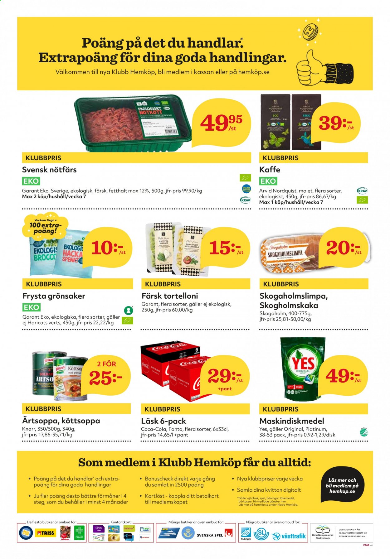 Hemköp reklamblad - 15/2 2021 - 21/2 2021. Sida 8