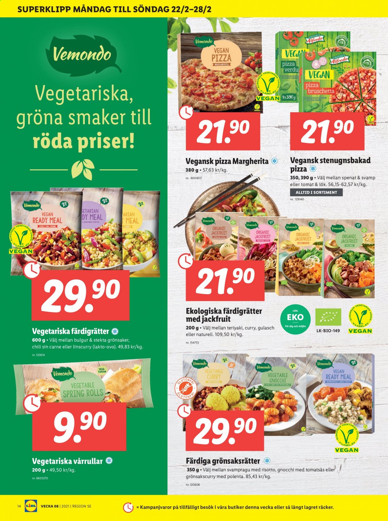 Lidl reklamblad - 22/2 2021 - 28/2 2021. Sida 14