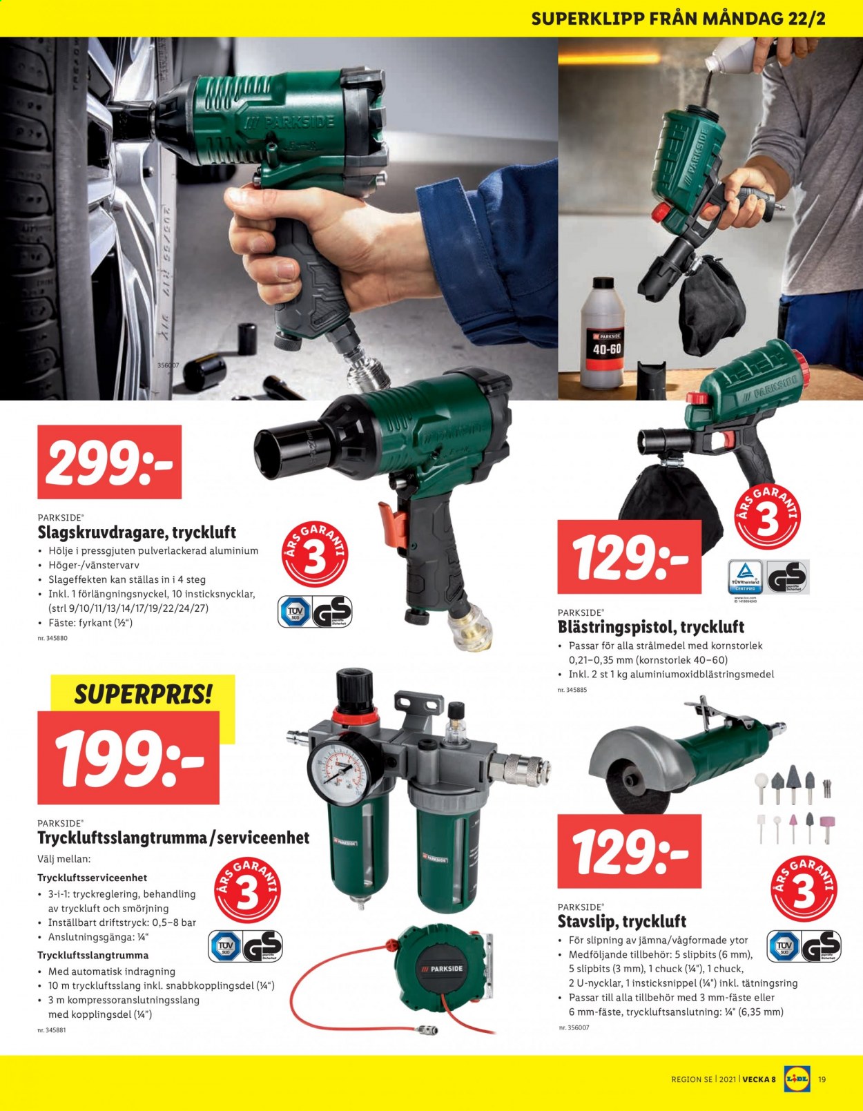 Lidl reklamblad - 22/2 2021 - 28/2 2021. Sida 19