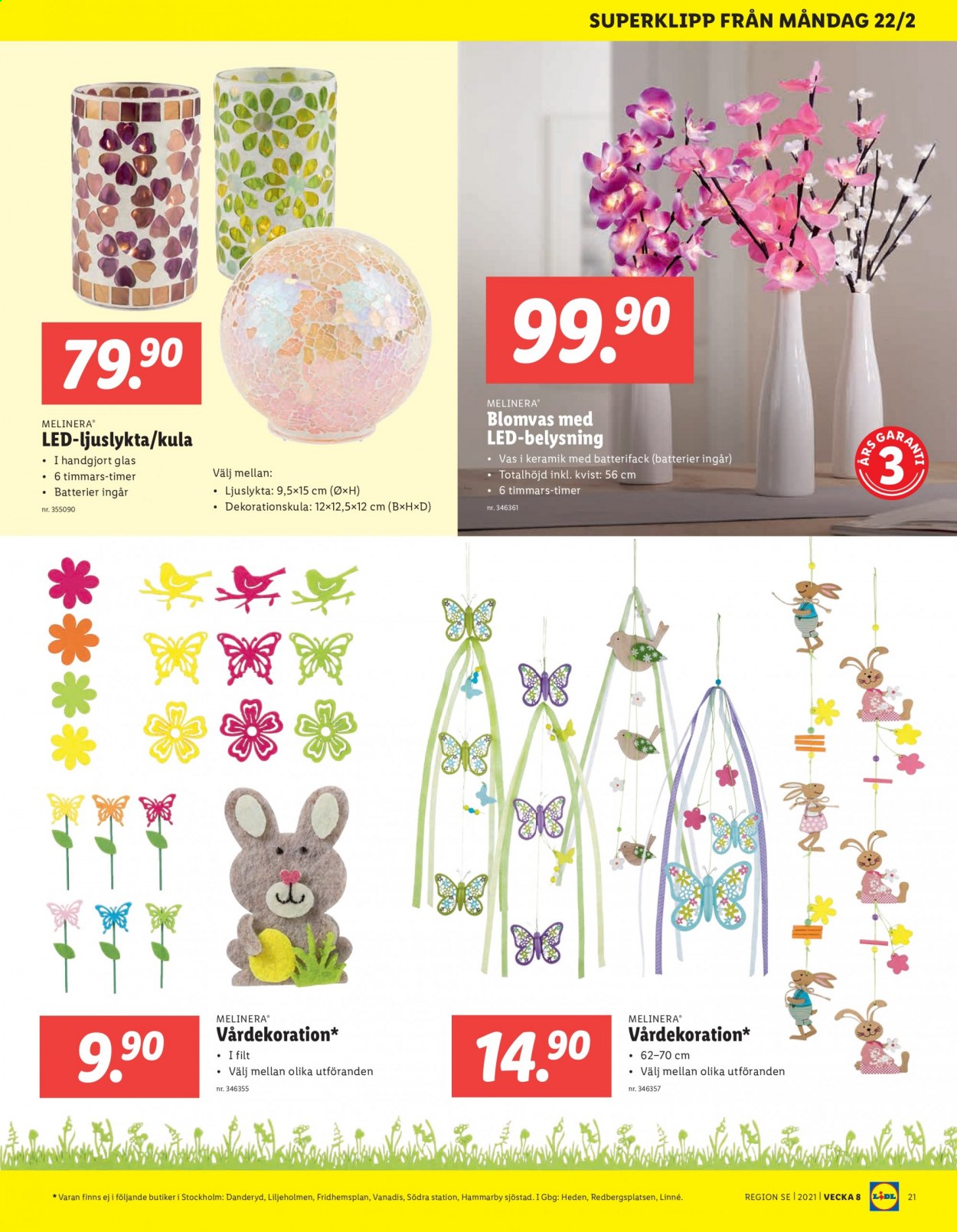 Lidl reklamblad - 22/2 2021 - 28/2 2021. Sida 21