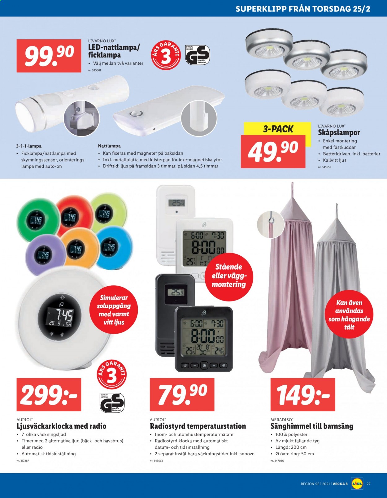 Lidl reklamblad - 22/2 2021 - 28/2 2021. Sida 27
