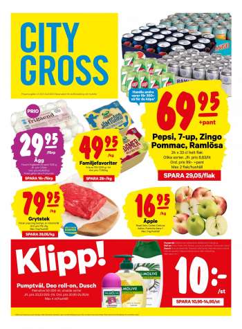 City Gross reklamblad - 15/2 2021 - 21/2 2021.