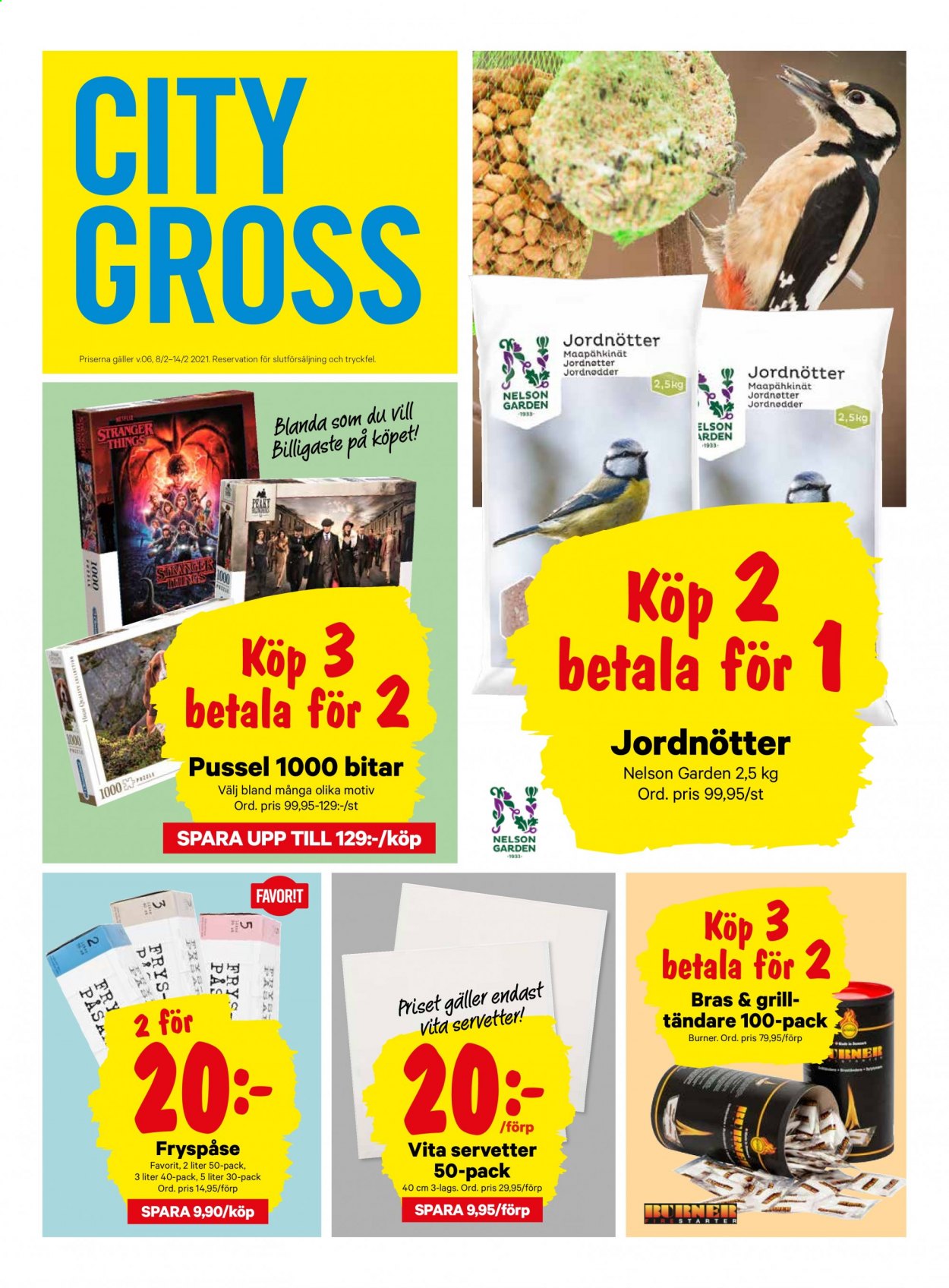 City Gross reklamblad - 15/2 2021 - 21/2 2021. Sida 17