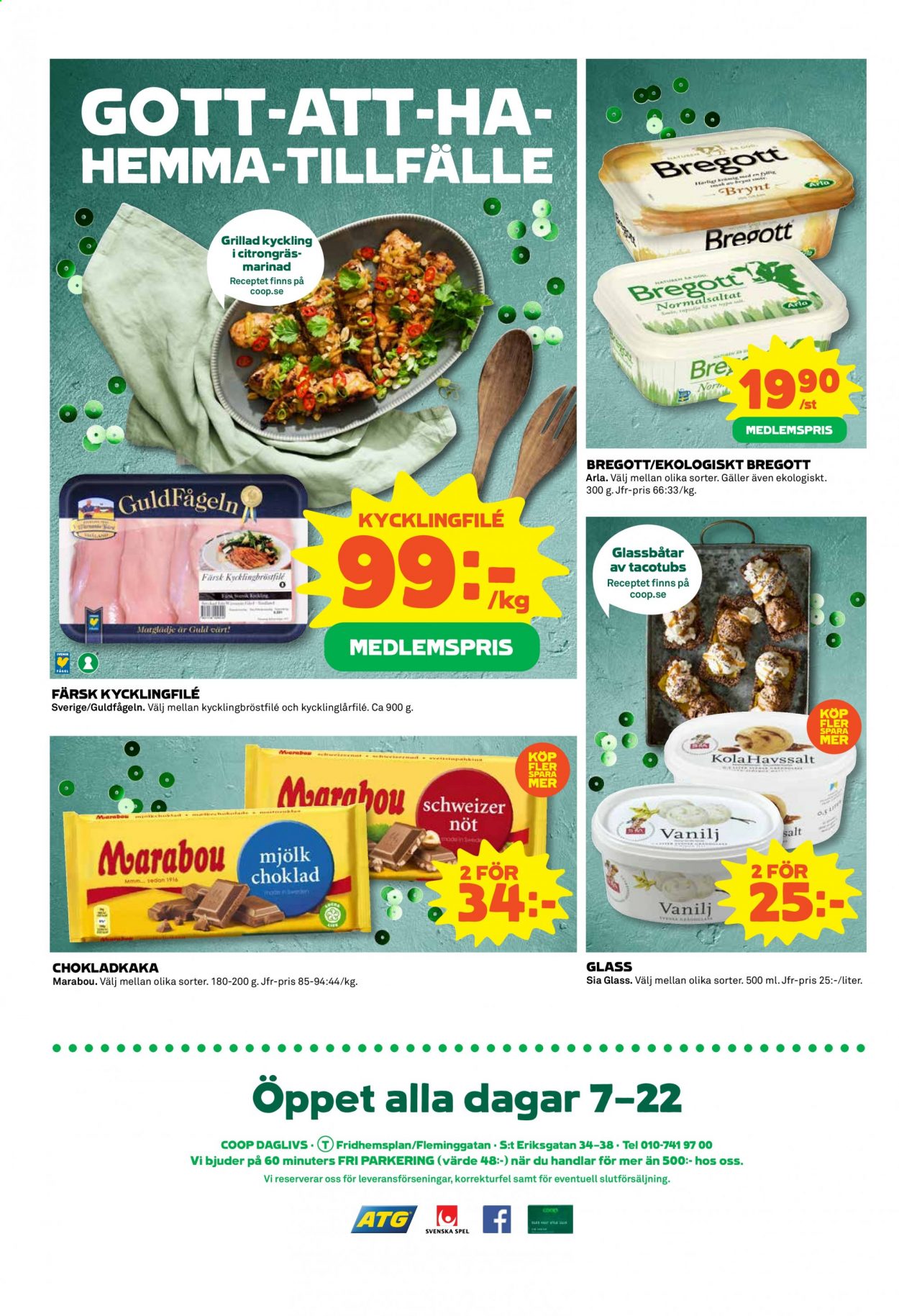 Coop reklamblad - 22/2 2021 - 28/2 2021. Sida 8