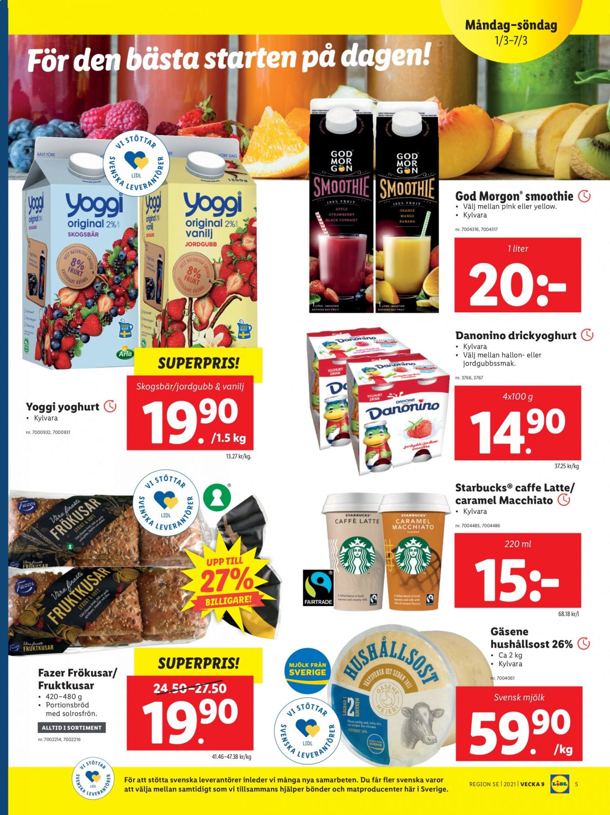 Lidl reklamblad - 1/3 2021 - 7/3 2021. Sida 5
