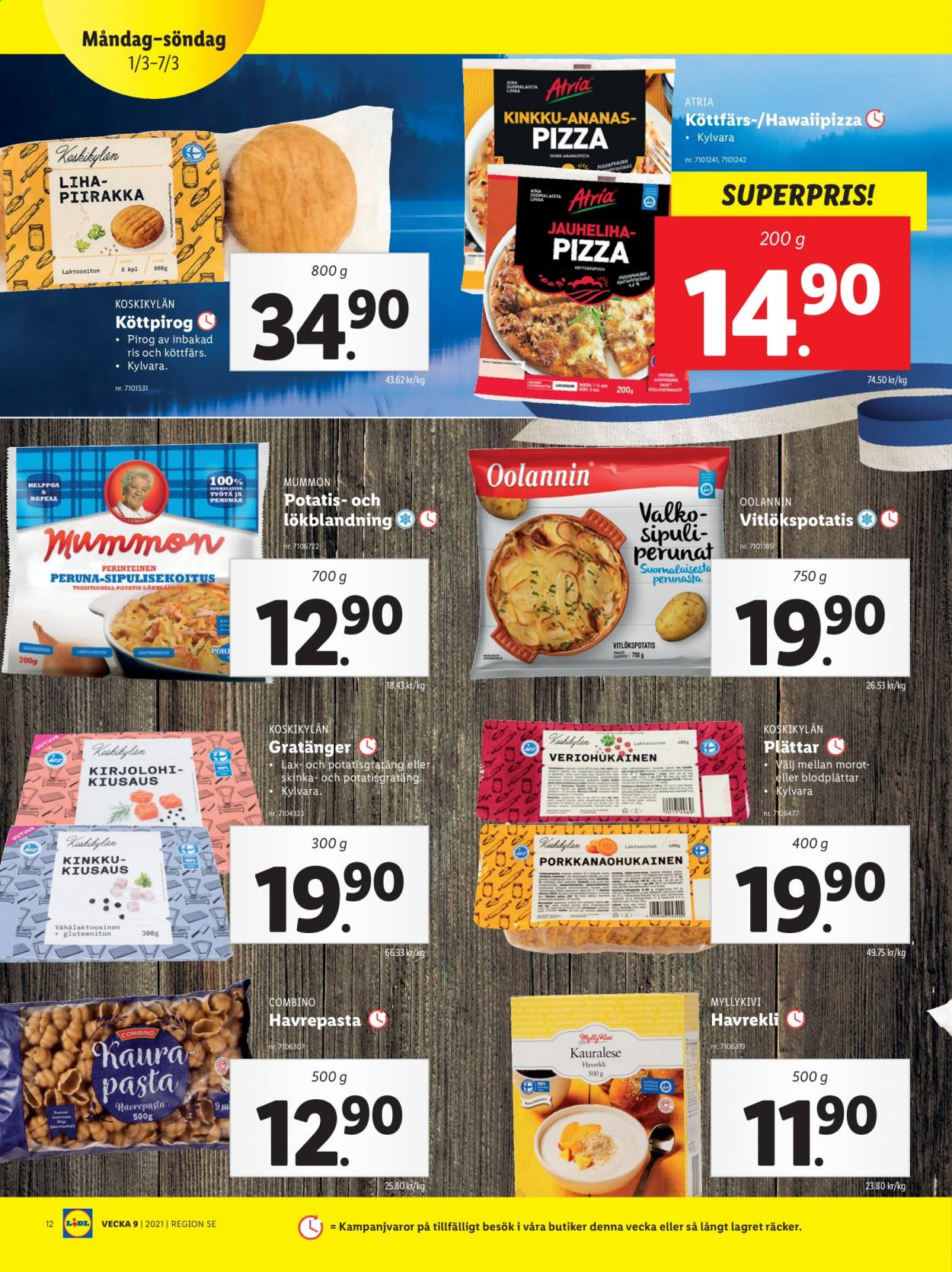 Lidl reklamblad - 1/3 2021 - 7/3 2021. Sida 12