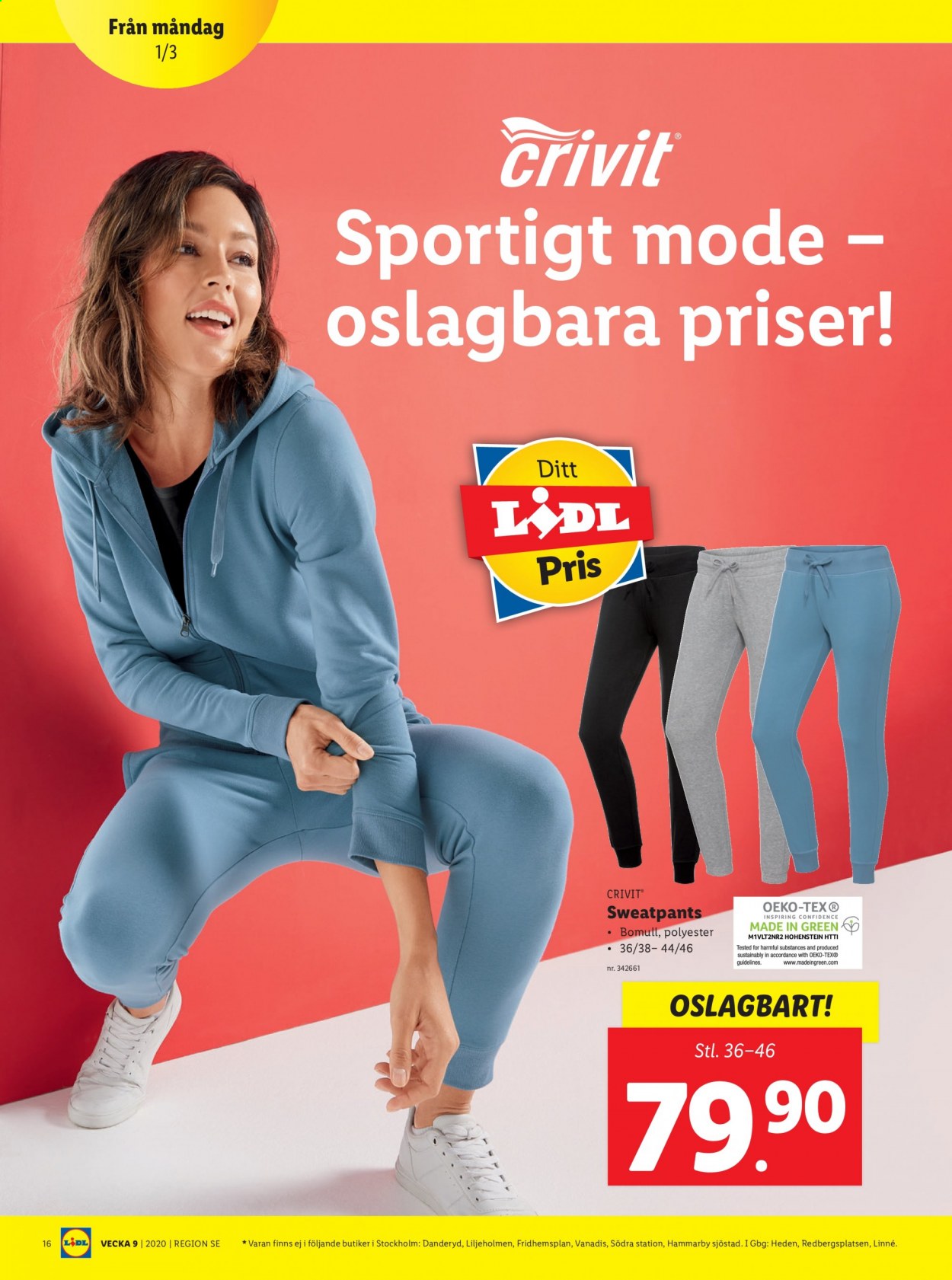 Lidl reklamblad - 1/3 2021 - 7/3 2021. Sida 16