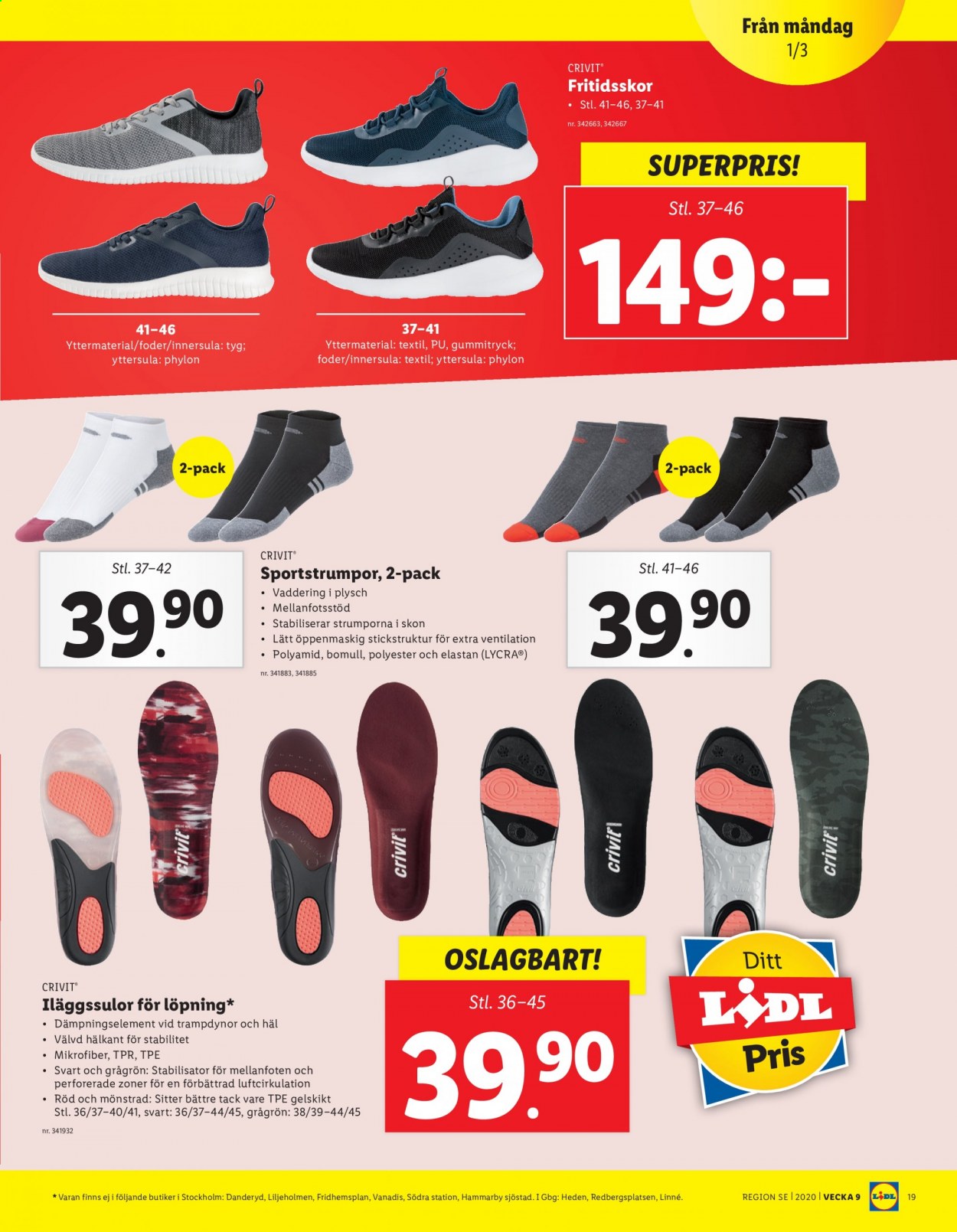 Lidl reklamblad - 1/3 2021 - 7/3 2021. Sida 19