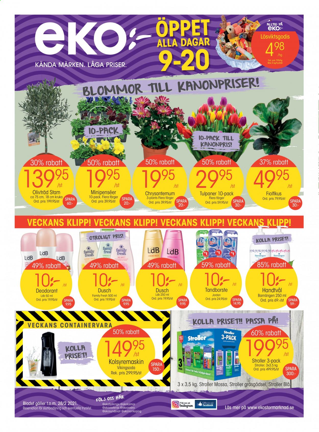 EKO reklamblad - 22/2 2021 - 28/2 2021. Sida 1