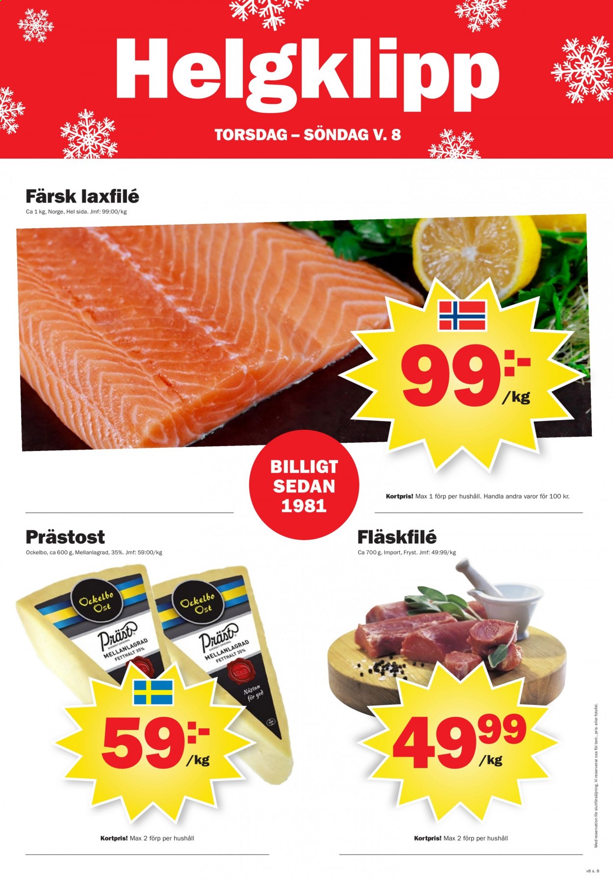 Pekås reklamblad - 22/2 2021 - 28/2 2021. Sida 8