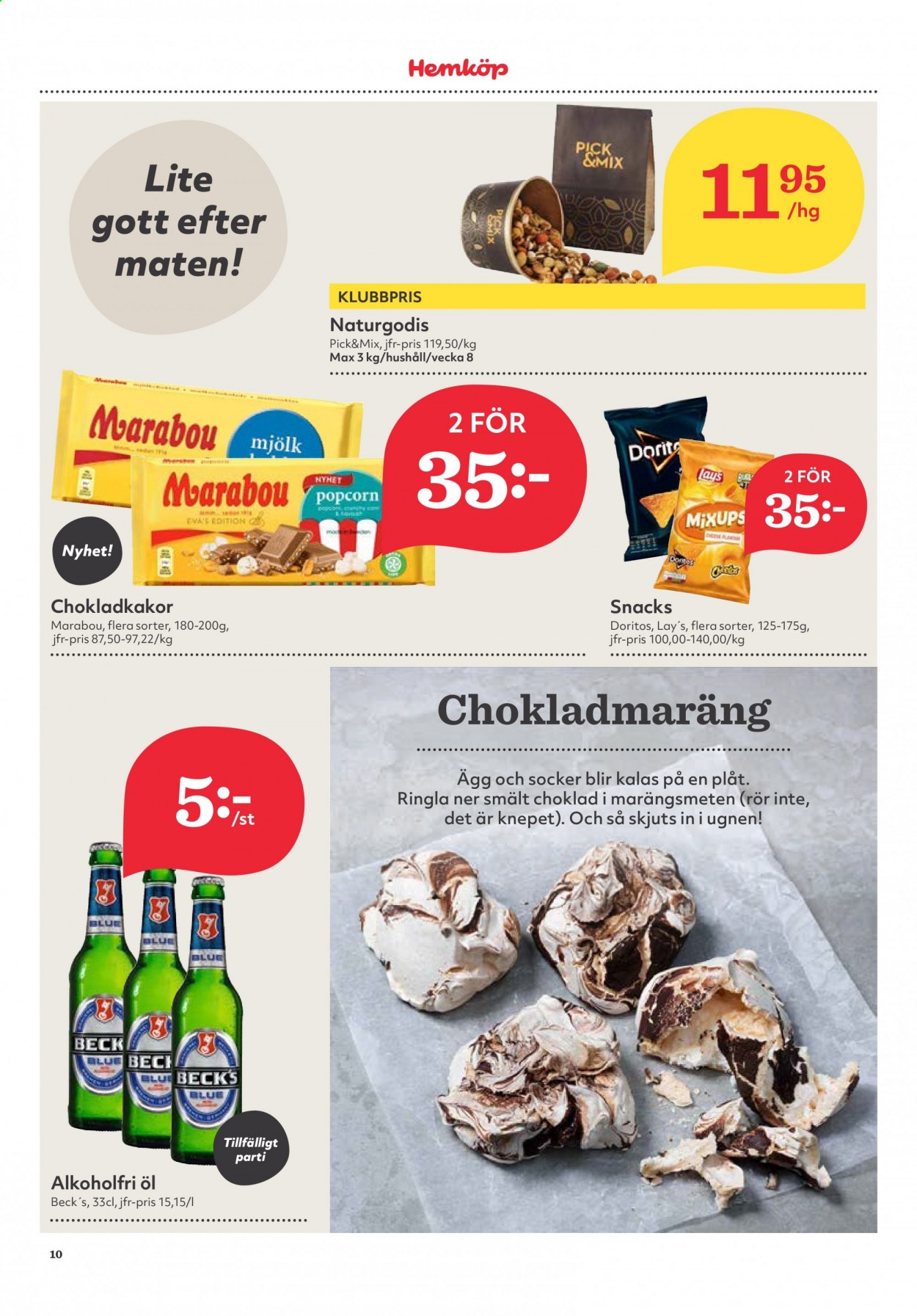 Hemköp reklamblad - 22/2 2021 - 28/2 2021. Sida 10