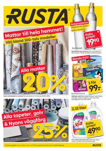 Rusta reklamblad - 24/2 2021 - 2/3 2021.