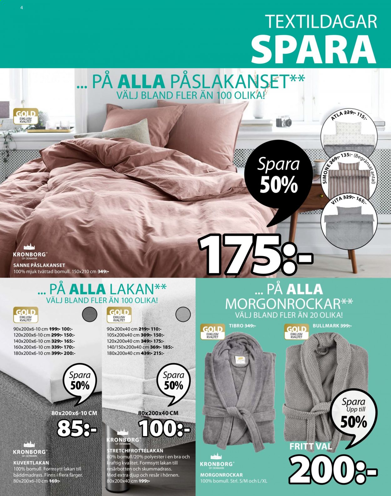 JYSK reklamblad - 28/2 2021 - 13/3 2021. Sida 4