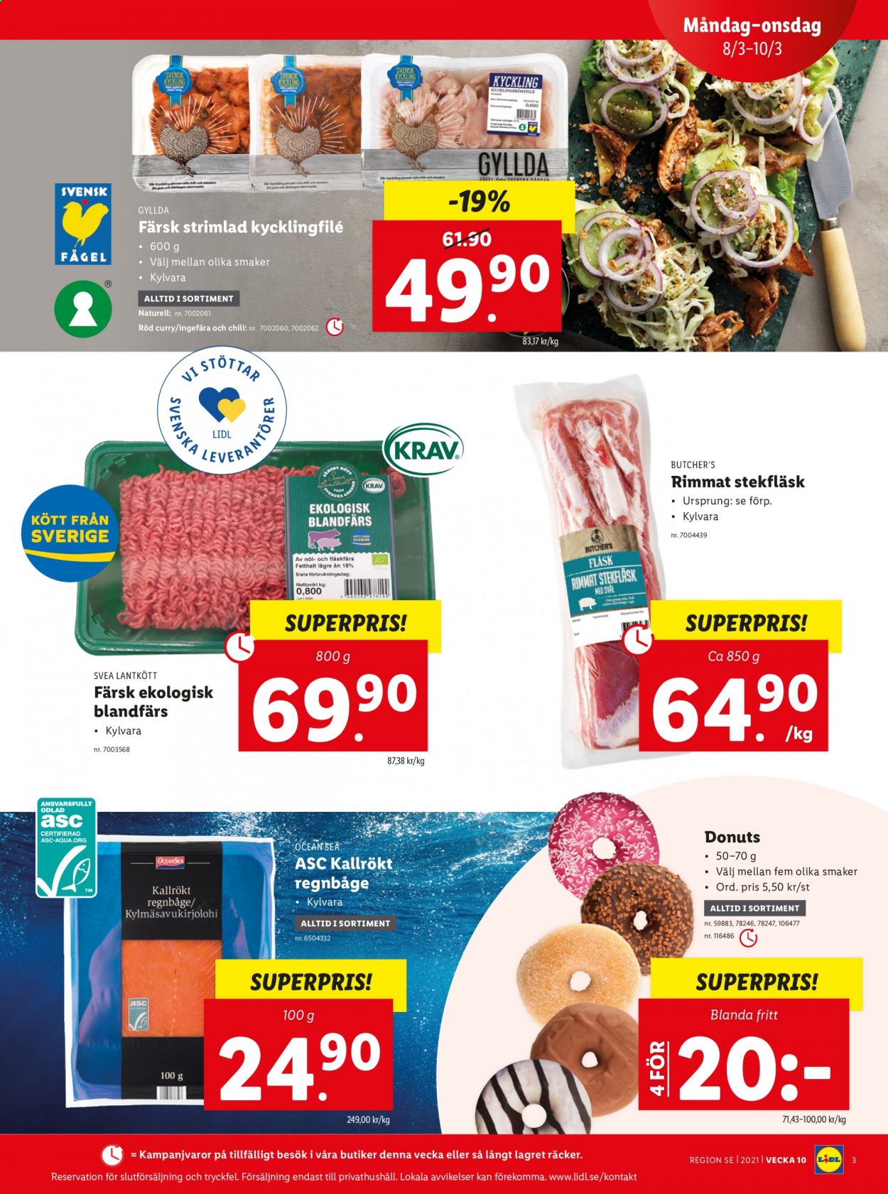 Lidl reklamblad - 8/3 2021 - 14/3 2021. Sida 3