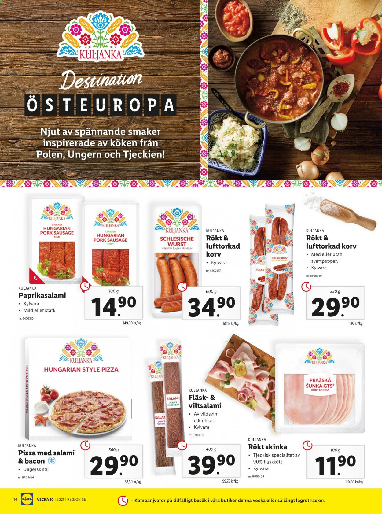 Lidl reklamblad - 8/3 2021 - 14/3 2021. Sida 14