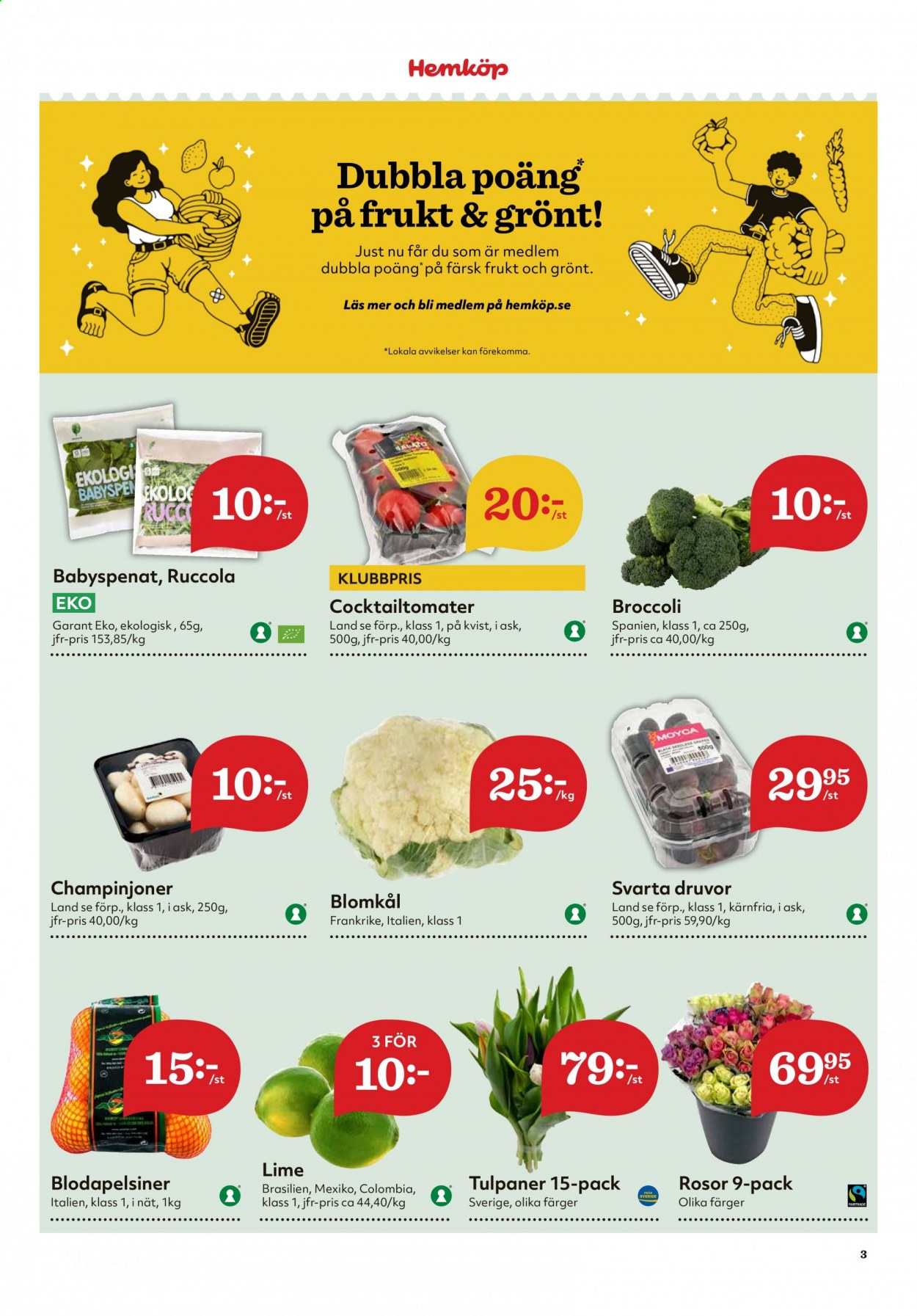 Hemköp reklamblad - 1/3 2021 - 7/3 2021. Sida 3
