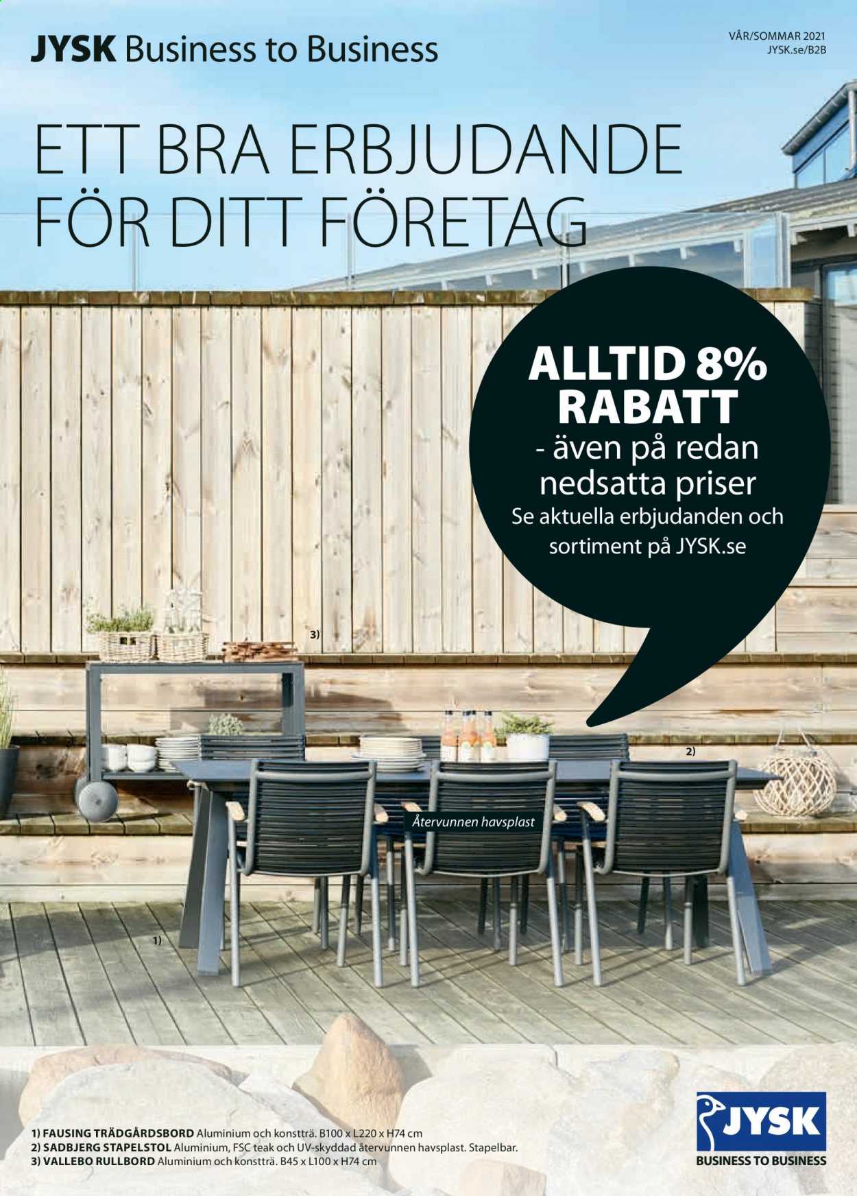 JYSK reklamblad. Sida 1