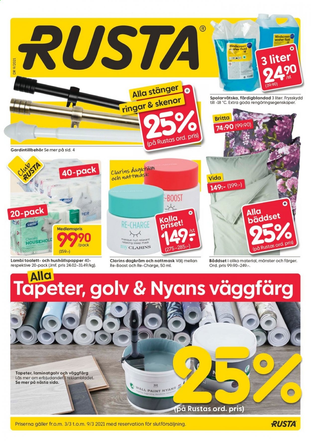 Rusta reklamblad - 3/3 2021 - 9/3 2021. Sida 1