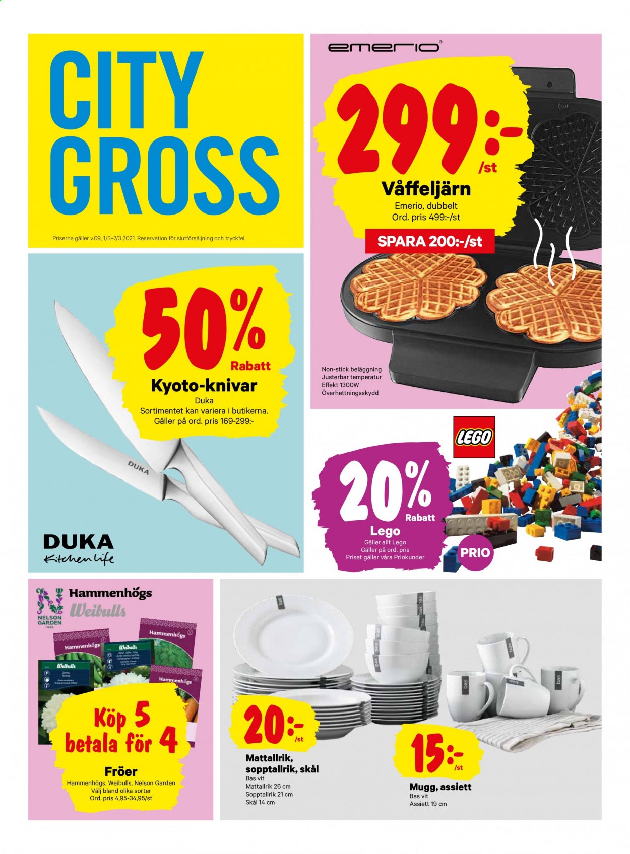 City Gross reklamblad - 1/3 2021 - 7/3 2021. Sida 17