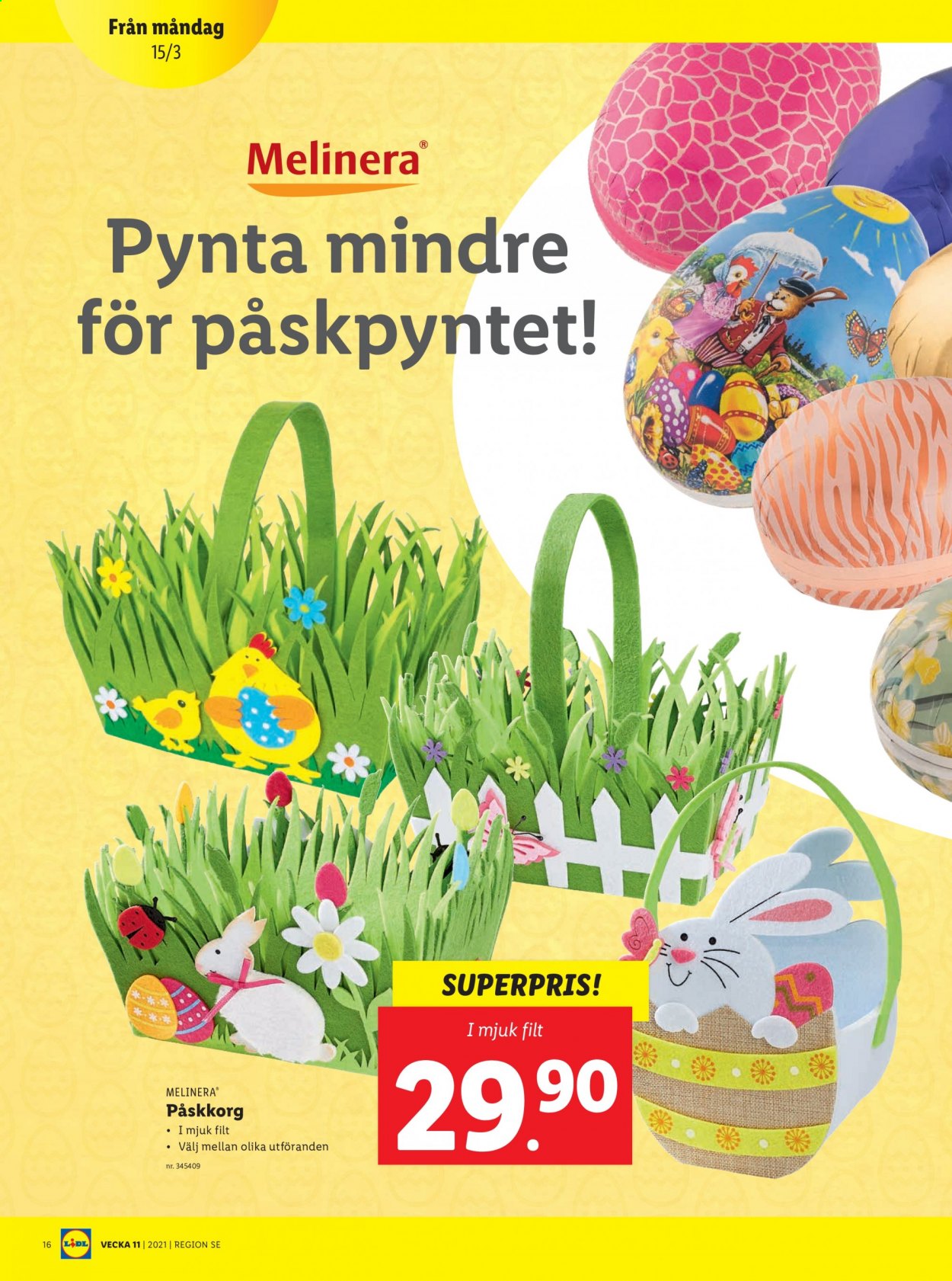 Lidl reklamblad - 15/3 2021 - 21/3 2021. Sida 16