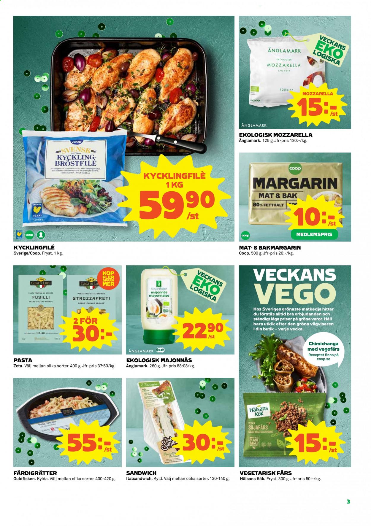 Coop reklamblad - 8/3 2021 - 14/3 2021. Sida 3
