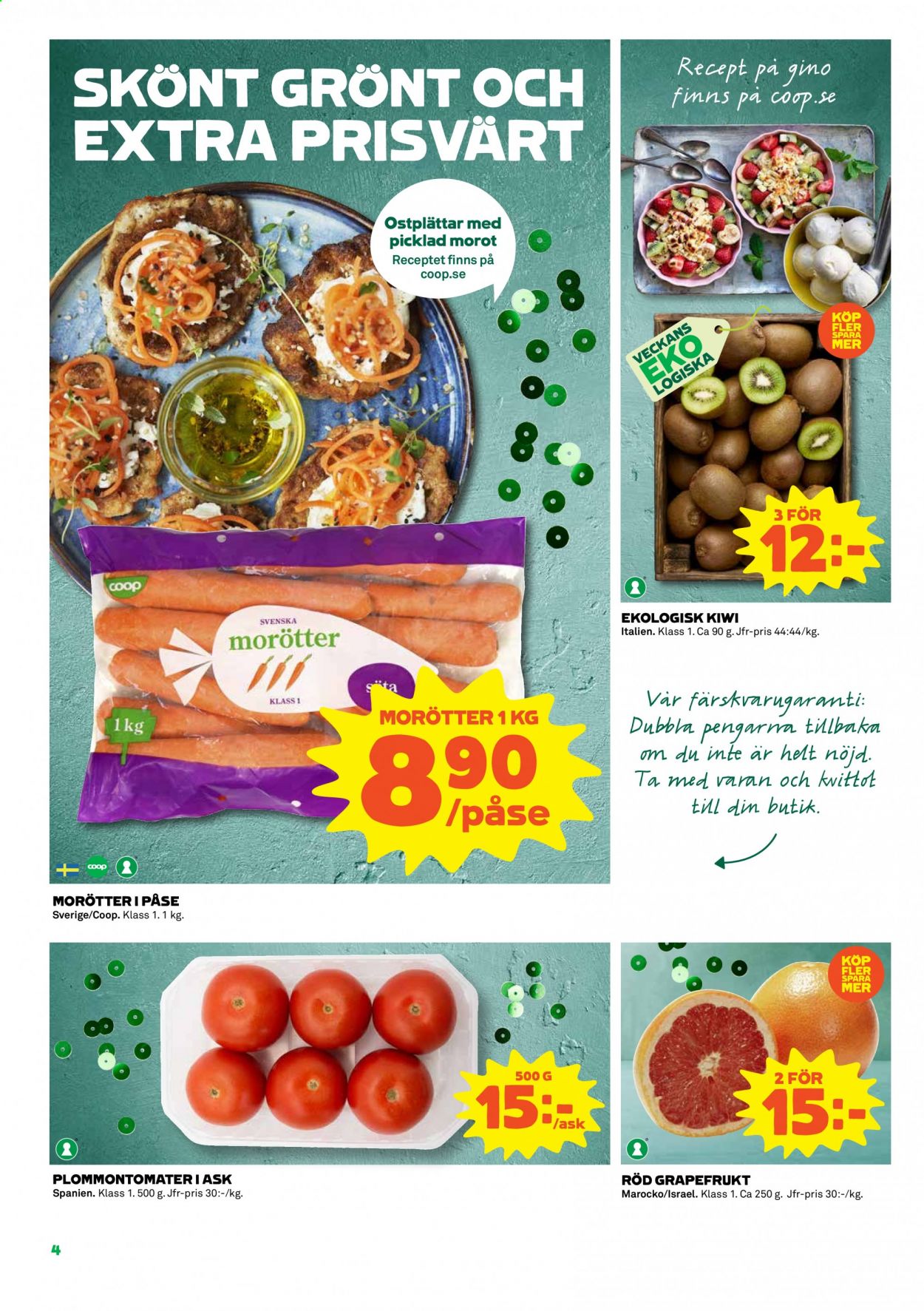 Coop reklamblad - 8/3 2021 - 14/3 2021. Sida 4