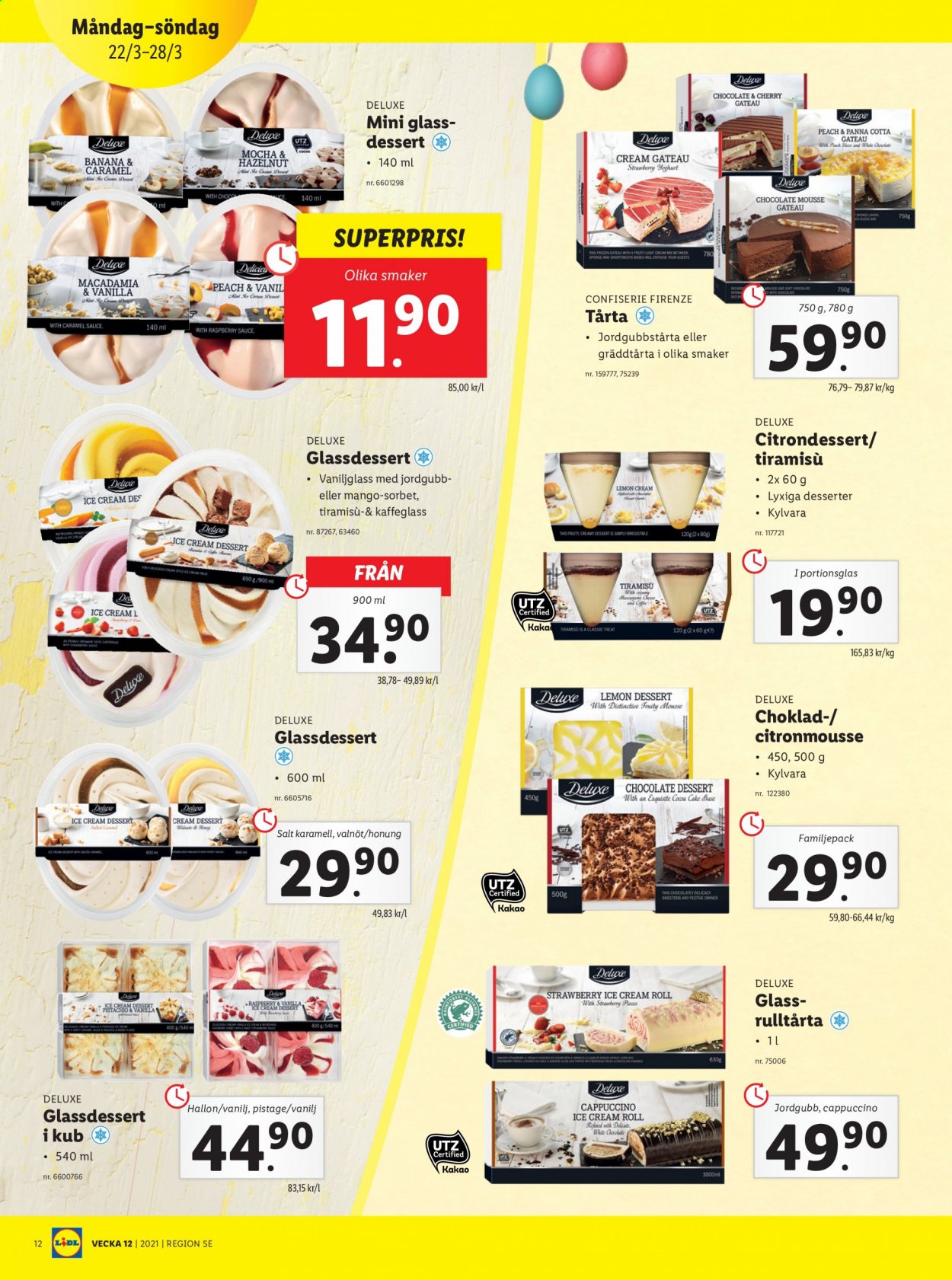 Lidl reklamblad - 22/3 2021 - 28/3 2021. Sida 12
