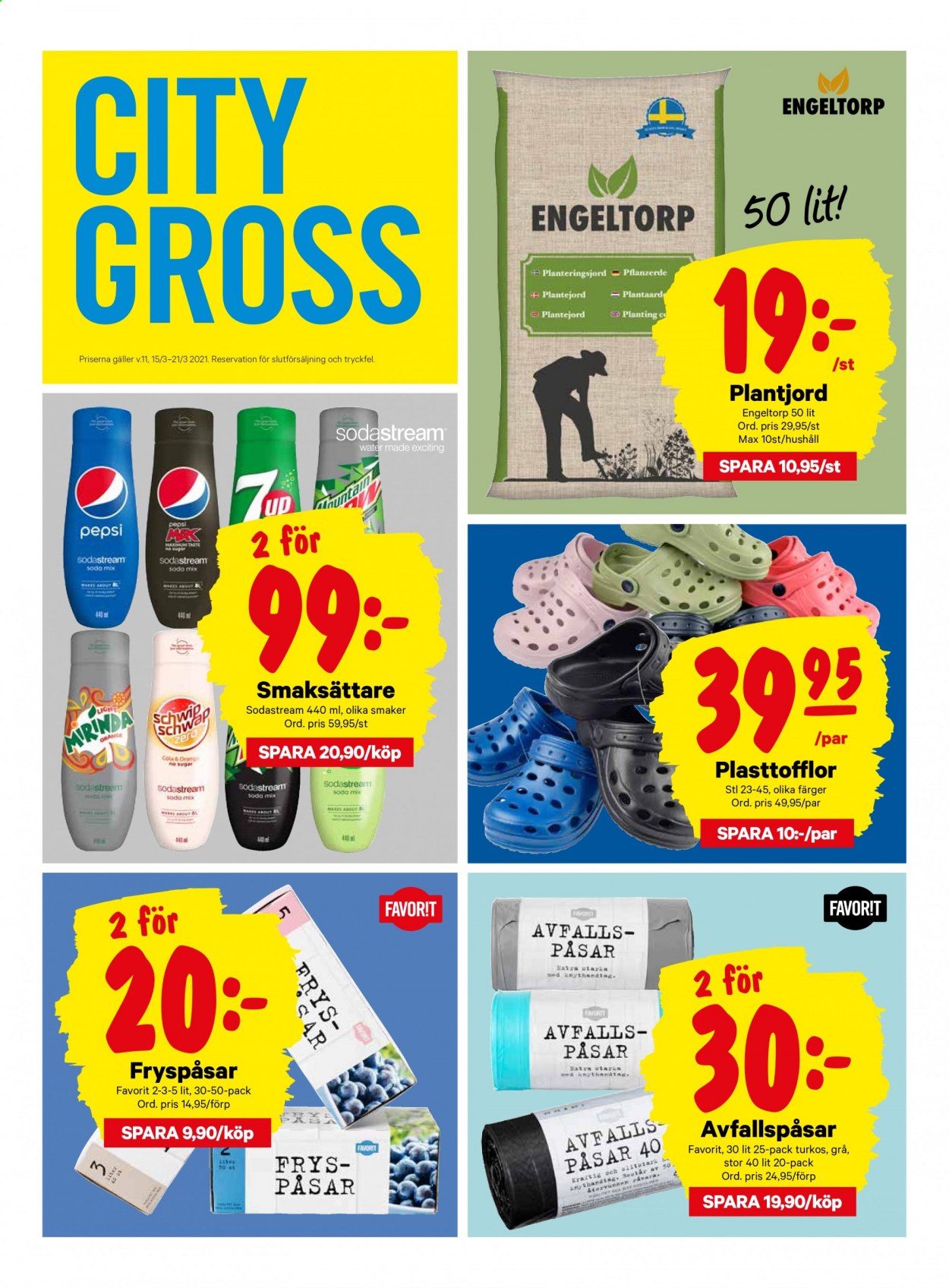 City Gross reklamblad - 15/3 2021 - 21/3 2021. Sida 17