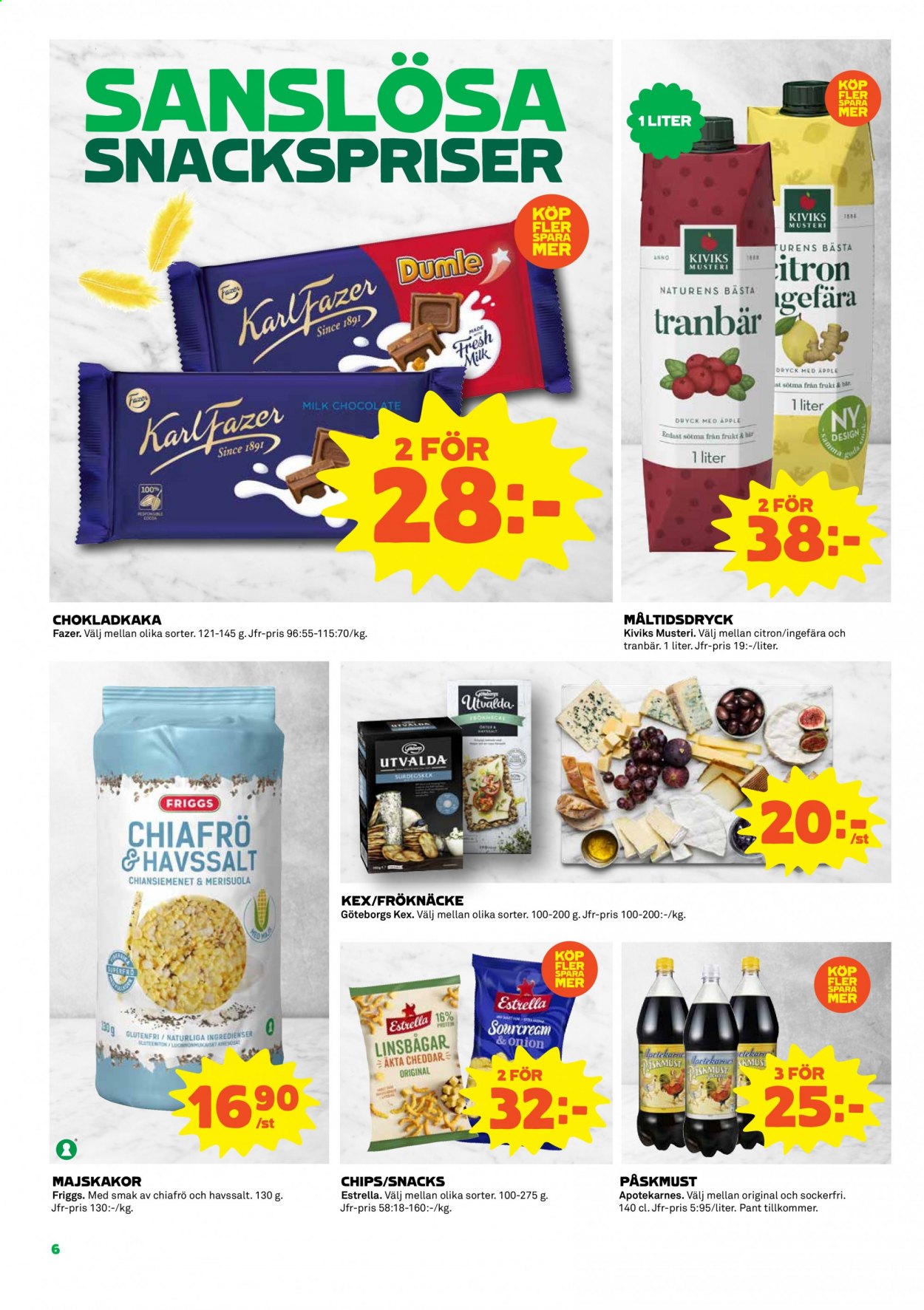 Coop reklamblad - 15/3 2021 - 21/3 2021. Sida 6