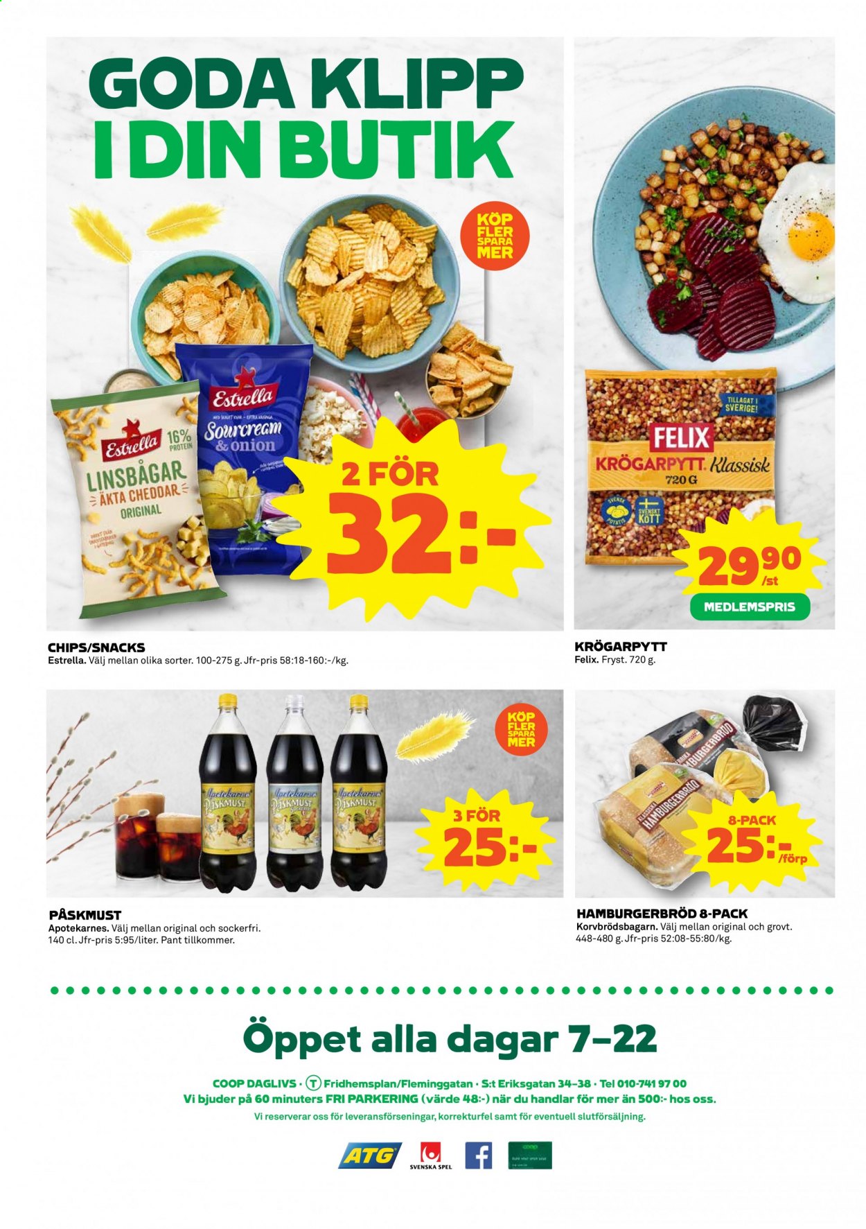 Coop reklamblad - 15/3 2021 - 21/3 2021. Sida 8
