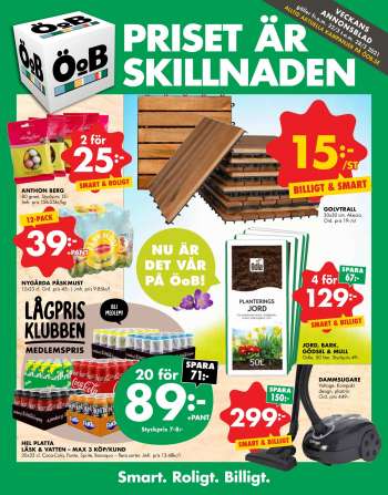 ÖoB reklamblad - 22/3 2021 - 28/3 2021.