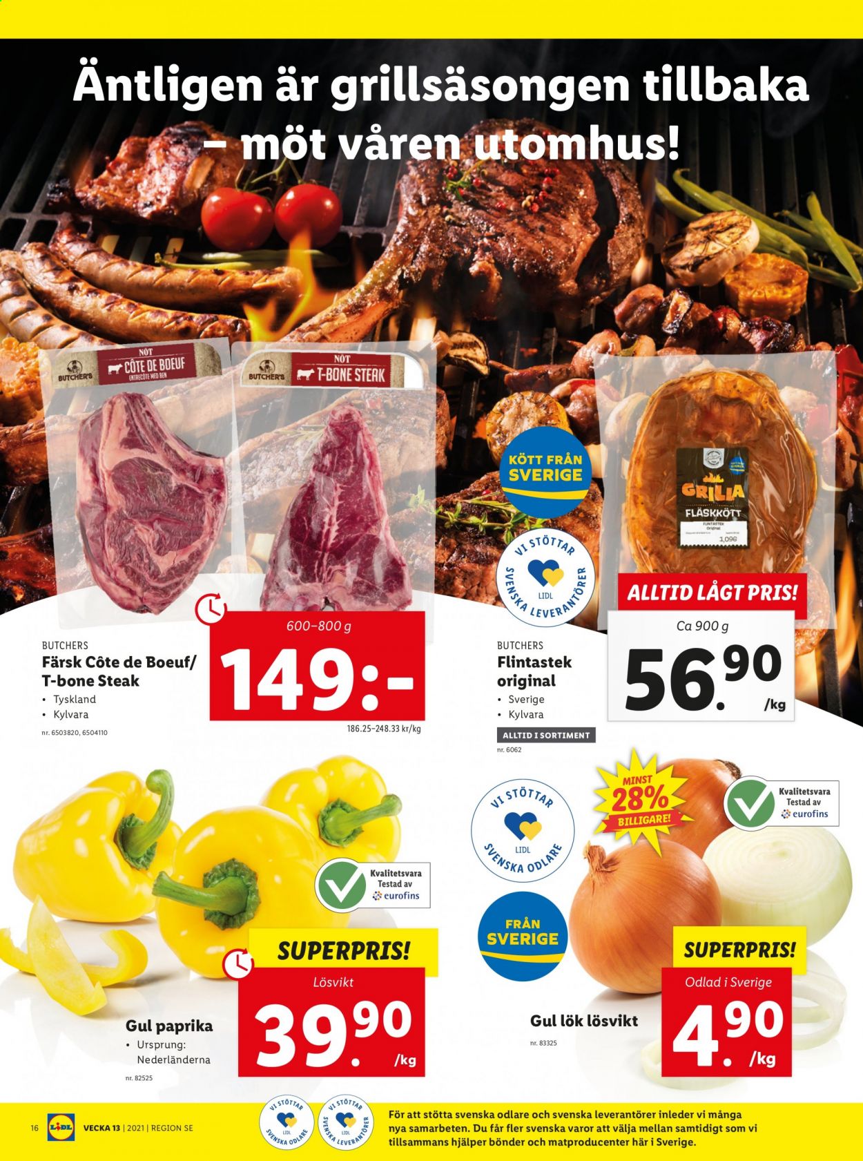 Lidl reklamblad - 29/3 2021 - 4/4 2021. Sida 16