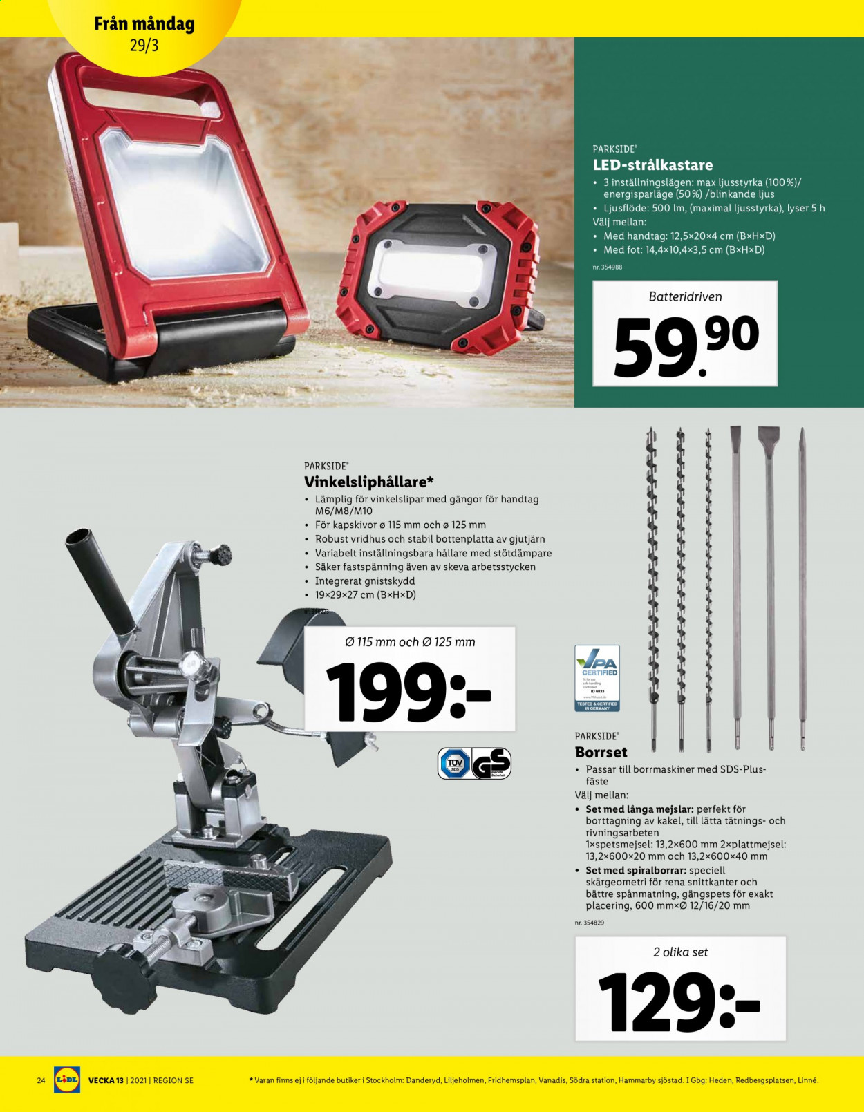 Lidl reklamblad - 29/3 2021 - 4/4 2021. Sida 24