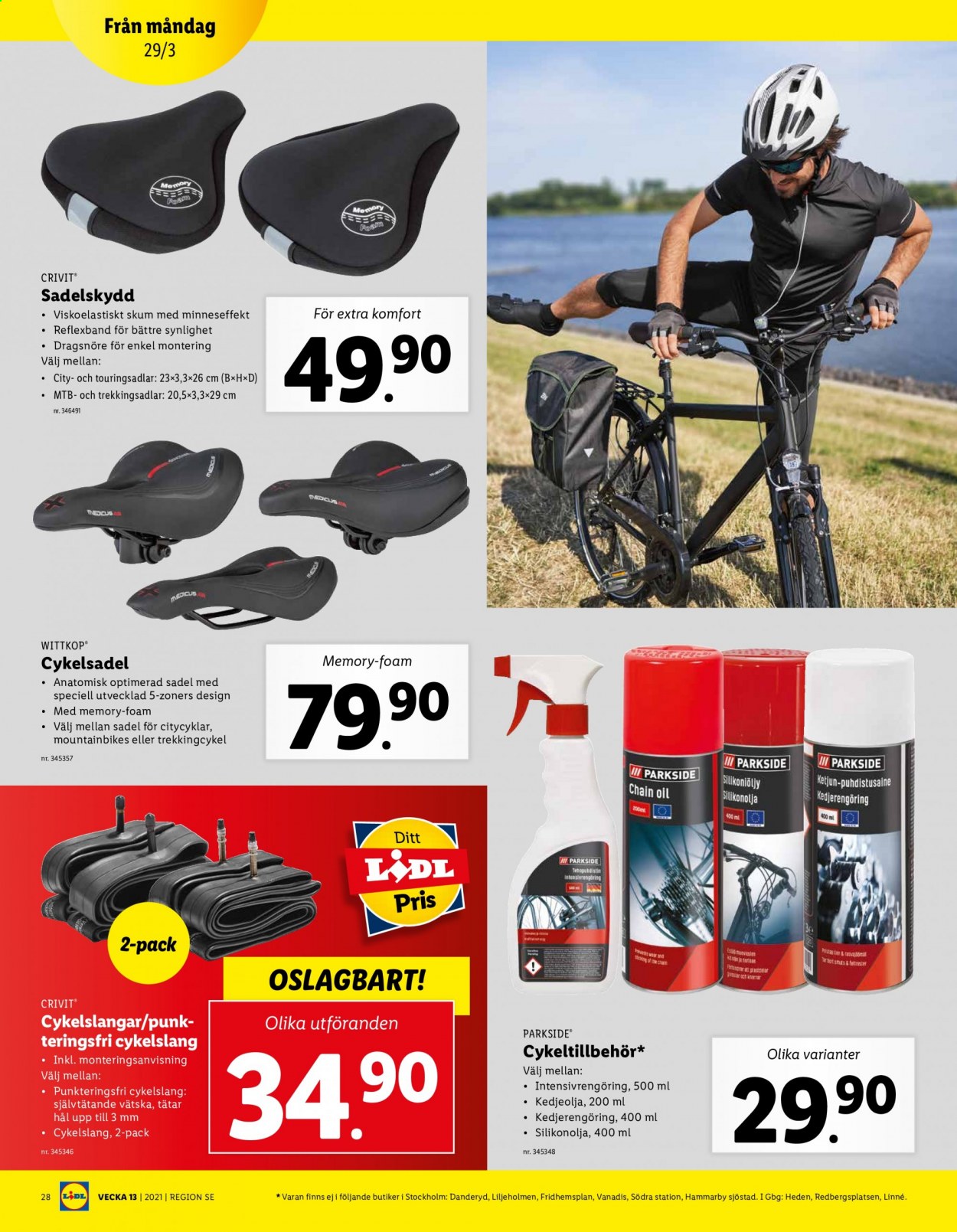 Lidl reklamblad - 29/3 2021 - 4/4 2021. Sida 28