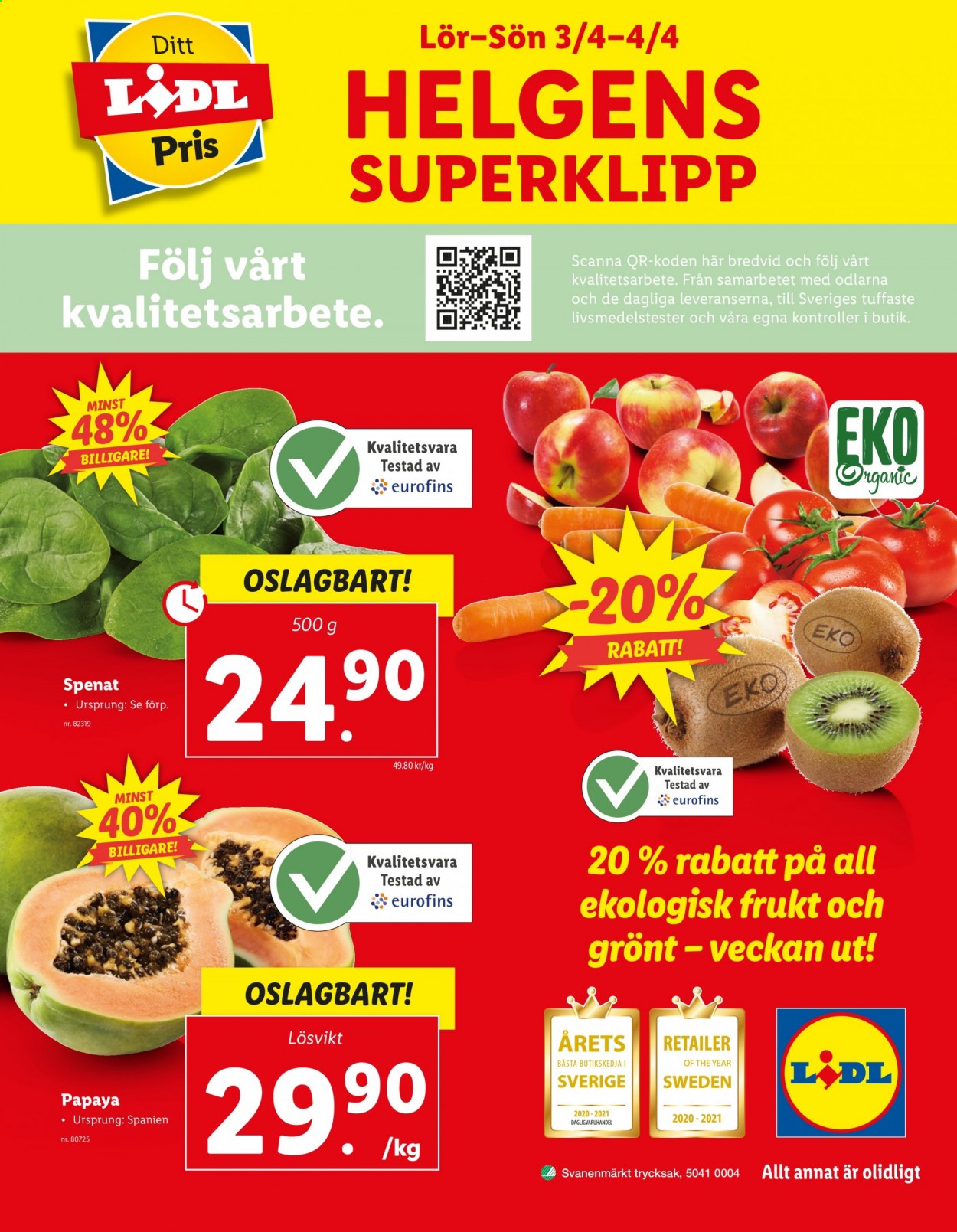 Lidl reklamblad - 29/3 2021 - 4/4 2021. Sida 36