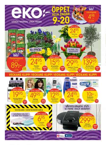 EKO reklamblad - 22/3 2021 - 28/3 2021.