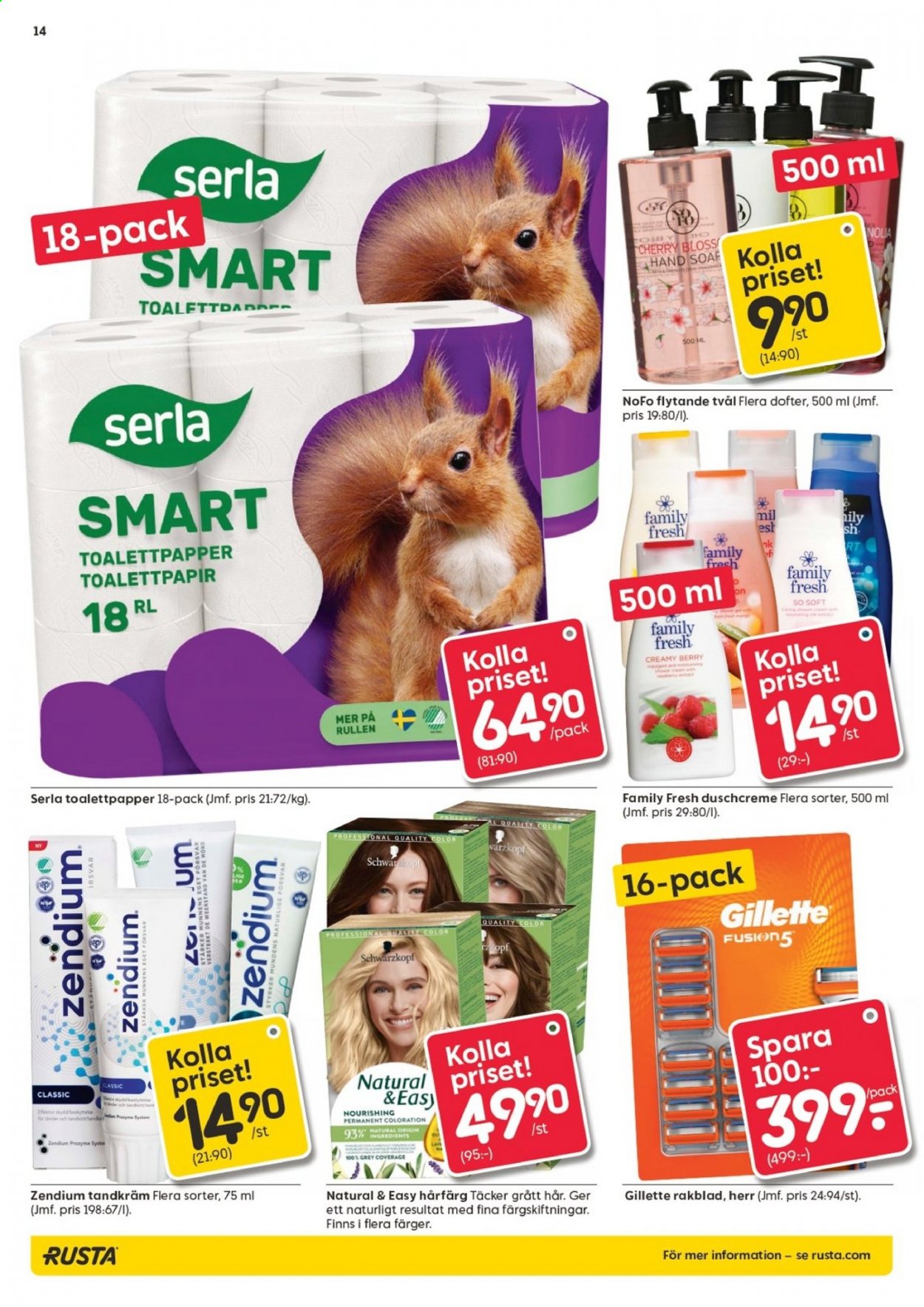 Rusta reklamblad - 24/3 2021 - 28/3 2021. Sida 14