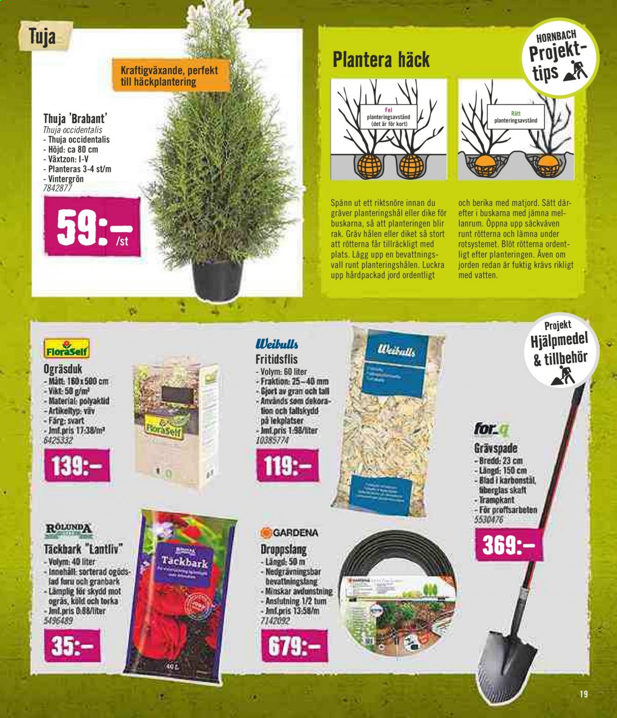 Hornbach reklamblad - 1/4 2021 - 22/4 2021. Sida 19