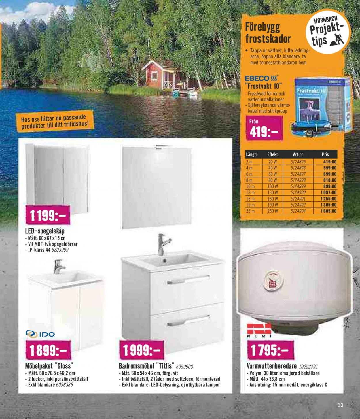 Hornbach reklamblad - 1/4 2021 - 22/4 2021. Sida 33