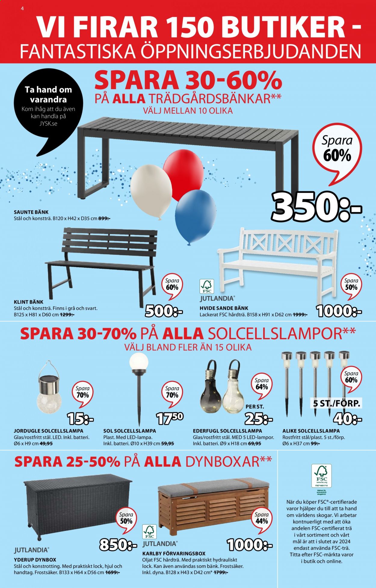 JYSK reklamblad - 25/3 2021 - 28/3 2021. Sida 4