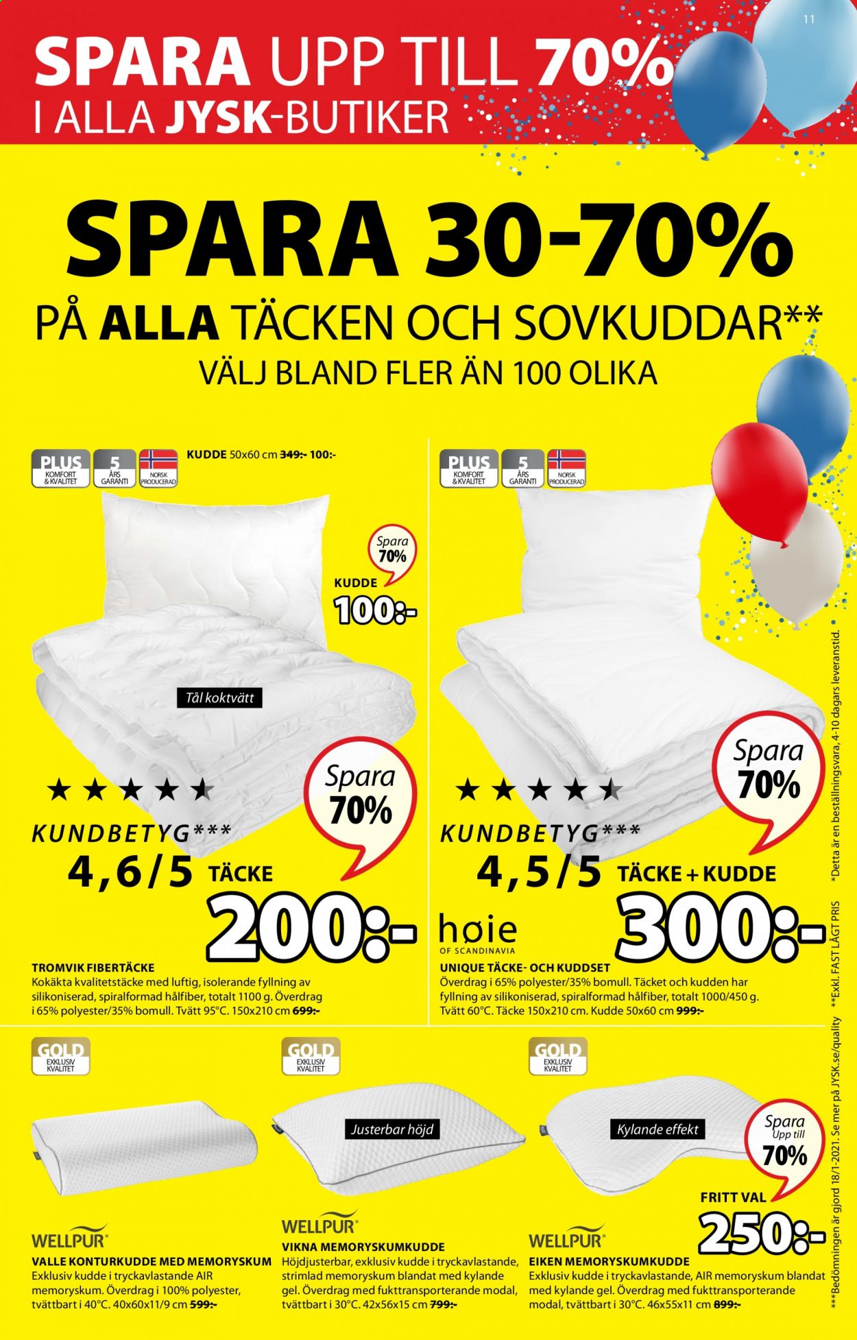 JYSK reklamblad - 25/3 2021 - 28/3 2021. Sida 11