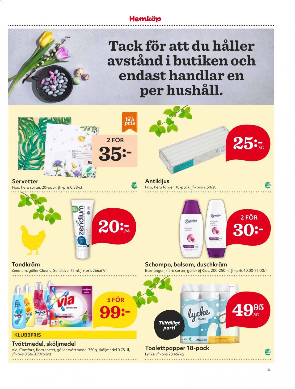 Hemköp reklamblad - 29/3 2021 - 5/4 2021. Sida 11